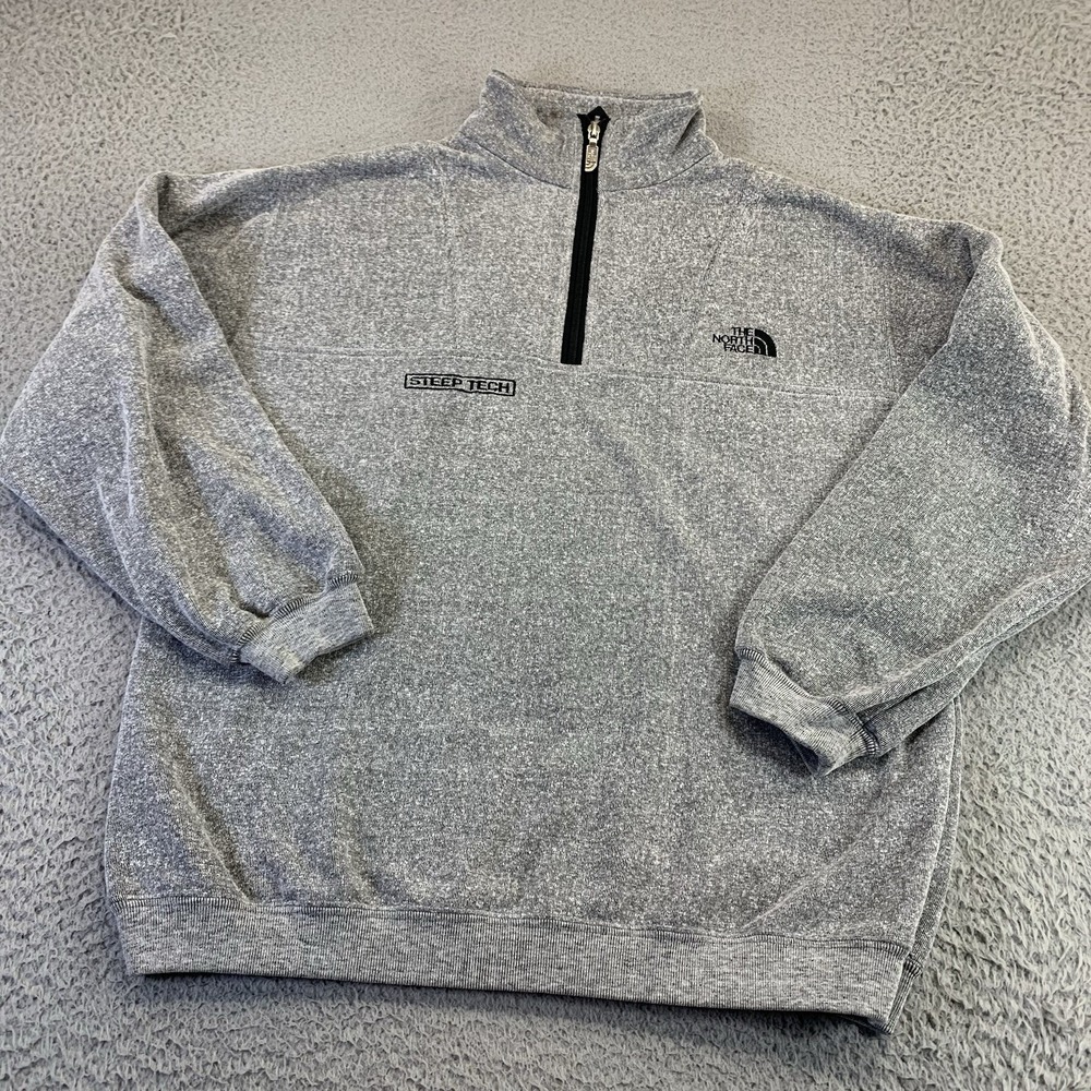 Vintage The North Face Steep Tech Sweater Mens‎ Medium Scot Schmidt 1/4 Zip USA